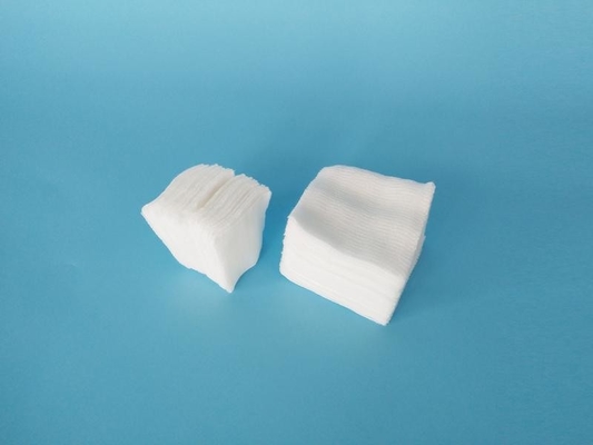 Absorbierende Baumwollspülungen, nicht steril 7,5 x 7,5 100 Stück